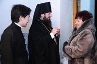 1-В праздник Рождества Христова Аким Восточно-Казахстанской области посетил Андреевский кафедральный собор Усть-Каменогорска