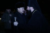 2-В праздник Рождества Христова Аким Восточно-Казахстанской области посетил Андреевский кафедральный собор Усть-Каменогорска