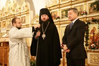 7-В праздник Рождества Христова Аким Восточно-Казахстанской области посетил Андреевский кафедральный собор Усть-Каменогорска