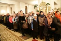 14-В праздник Рождества Христова Аким Восточно-Казахстанской области посетил Андреевский кафедральный собор Усть-Каменогорска