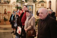 3-В праздник Рождества Христова епископ Амфилохий совершил великую вечерню в Андреевском соборе столицы Рудного Алтая