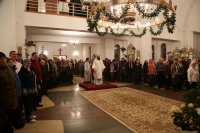 7-В праздник Рождества Христова епископ Амфилохий совершил великую вечерню в Андреевском соборе столицы Рудного Алтая
