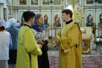 1-В день Всех святых Епископ Амфилохий совершил в Андреевском кафедральном соборе Божественную литургию