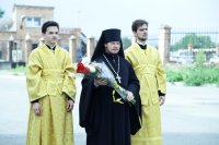 2-В день Всех святых Епископ Амфилохий совершил в Андреевском кафедральном соборе Божественную литургию