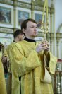 7-В день Всех святых Епископ Амфилохий совершил в Андреевском кафедральном соборе Божественную литургию