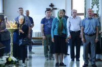 11-В день Всех святых Епископ Амфилохий совершил в Андреевском кафедральном соборе Божественную литургию