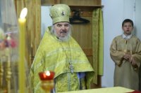 15-В день Всех святых Епископ Амфилохий совершил в Андреевском кафедральном соборе Божественную литургию