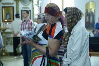 22-В день Всех святых Епископ Амфилохий совершил в Андреевском кафедральном соборе Божественную литургию