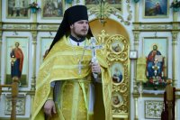 25-В день Всех святых Епископ Амфилохий совершил в Андреевском кафедральном соборе Божественную литургию