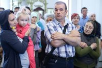 32-В день Всех святых Епископ Амфилохий совершил в Андреевском кафедральном соборе Божественную литургию
