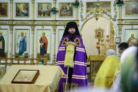 34-В день Всех святых Епископ Амфилохий совершил в Андреевском кафедральном соборе Божественную литургию