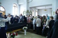 45-В день Всех святых Епископ Амфилохий совершил в Андреевском кафедральном соборе Божественную литургию