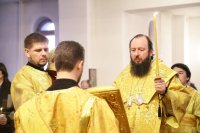 5-В праздник Собора новомучеников и исповедников Церкви Русской епископ Амфилохий совершил Литургию в Андреевском соборе в Усть-Каменогорске