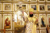 16-В праздник Собора новомучеников и исповедников Церкви Русской епископ Амфилохий совершил Литургию в Андреевском соборе в Усть-Каменогорске