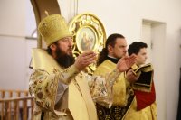 18-В праздник Собора новомучеников и исповедников Церкви Русской епископ Амфилохий совершил Литургию в Андреевском соборе в Усть-Каменогорске
