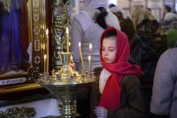 20-В праздник Собора новомучеников и исповедников Церкви Русской епископ Амфилохий совершил Литургию в Андреевском соборе в Усть-Каменогорске
