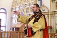 21-В праздник Собора новомучеников и исповедников Церкви Русской епископ Амфилохий совершил Литургию в Андреевском соборе в Усть-Каменогорске