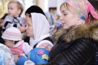 33-В праздник Собора новомучеников и исповедников Церкви Русской епископ Амфилохий совершил Литургию в Андреевском соборе в Усть-Каменогорске