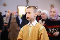 34-В праздник Собора новомучеников и исповедников Церкви Русской епископ Амфилохий совершил Литургию в Андреевском соборе в Усть-Каменогорске