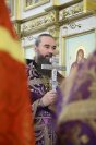 18-В неделю 2-ю Великого поста епископ Амфилохий совершил Литургию в Андреевском соборе Усть-Каменогорска