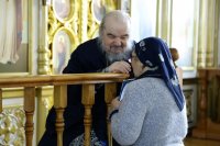 1-В Великую среду епископ Амфилохий совершил последнюю в нынешнем году Литургию Преждеосвященных Даров