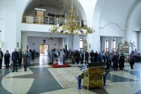 6-В Великую среду епископ Амфилохий совершил последнюю в нынешнем году Литургию Преждеосвященных Даров