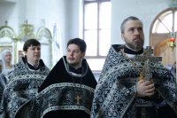 15-В Великую среду епископ Амфилохий совершил последнюю в нынешнем году Литургию Преждеосвященных Даров