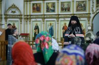 16-В Великую среду епископ Амфилохий совершил последнюю в нынешнем году Литургию Преждеосвященных Даров