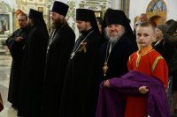 1-В день Победы епископ Амфилохий совершил ночную Литургию и поминовение павших  в Андреевском соборе Усть-Каменогорска