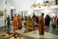 5-В день Победы епископ Амфилохий совершил ночную Литургию и поминовение павших  в Андреевском соборе Усть-Каменогорска