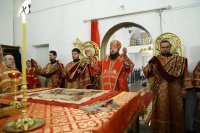 16-В день Победы епископ Амфилохий совершил ночную Литургию и поминовение павших  в Андреевском соборе Усть-Каменогорска