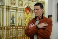 25-В день Победы епископ Амфилохий совершил ночную Литургию и поминовение павших  в Андреевском соборе Усть-Каменогорска