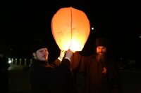 40-В день Победы епископ Амфилохий совершил ночную Литургию и поминовение павших  в Андреевском соборе Усть-Каменогорска