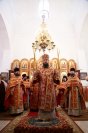 9-Во второй день святок епископ Амфилохий совершил Литургию в Стефаниевском храме села Предгорное