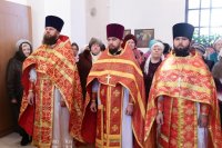 10-Во второй день святок епископ Амфилохий совершил Литургию в Стефаниевском храме села Предгорное
