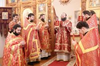 16-Во второй день святок епископ Амфилохий совершил Литургию в Стефаниевском храме села Предгорное