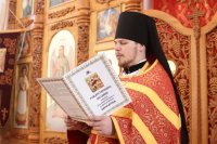 22-Во второй день святок епископ Амфилохий совершил Литургию в Стефаниевском храме села Предгорное
