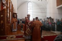 27-Во второй день святок епископ Амфилохий совершил Литургию в Стефаниевском храме села Предгорное