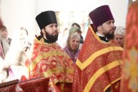 29-Во второй день святок епископ Амфилохий совершил Литургию в Стефаниевском храме села Предгорное