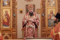31-Во второй день святок епископ Амфилохий совершил Литургию в Стефаниевском храме села Предгорное