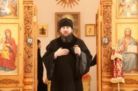 34-Во второй день святок епископ Амфилохий совершил Литургию в Стефаниевском храме села Предгорное