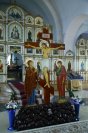 14-Преосвященный епископ Амфилохий совершил утреню Великого пятка с чтением двенадцати Страстных Евангелий