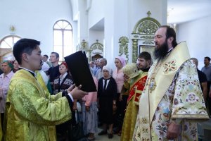 Служение епископа Амфилохия в Неделю 10-ю по Пятидесятнице