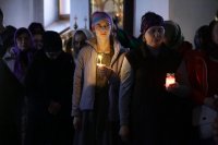 14-Управляющий Усть-Каменогорской епархией совершил утреню Великой субботы с чином погребения