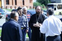 2-Аким Восточно-Казахстанской области Д.К.Ахметов посетил возрождающийся Троицкий собор Усть-Каменогорска, памятник архитектуры