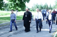 6-Аким Восточно-Казахстанской области Д.К.Ахметов посетил возрождающийся Троицкий собор Усть-Каменогорска, памятник архитектуры
