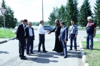 14-Аким Восточно-Казахстанской области Д.К.Ахметов посетил возрождающийся Троицкий собор Усть-Каменогорска, памятник архитектуры