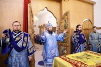 10-Честнаго образа Твоего знамение празднующе. Служение епископа Амфилохия в день памяти иконы Божией Матери «Знамение»