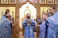 12-Честнаго образа Твоего знамение празднующе. Служение епископа Амфилохия в день памяти иконы Божией Матери «Знамение»