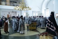 20-Архиерейское служение Литургии Преждеосвященных Даров и Общая исповедь для пастырей